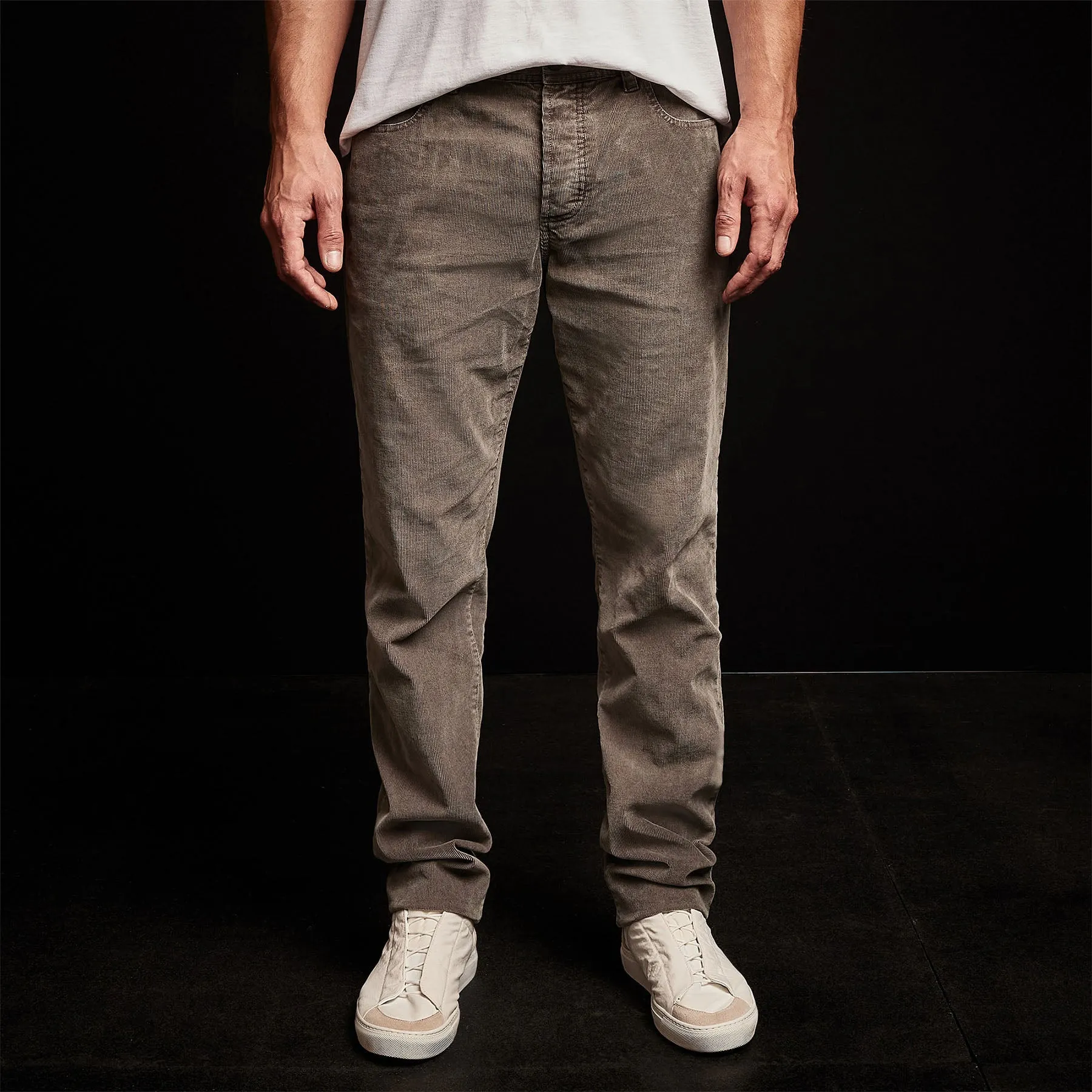 5 Pocket Corduroy Pant - Burro Pigment