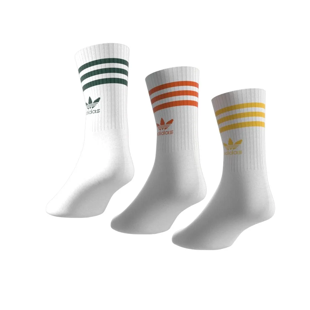 Adidas 3pack Socks White/Gold /Orange IU2661