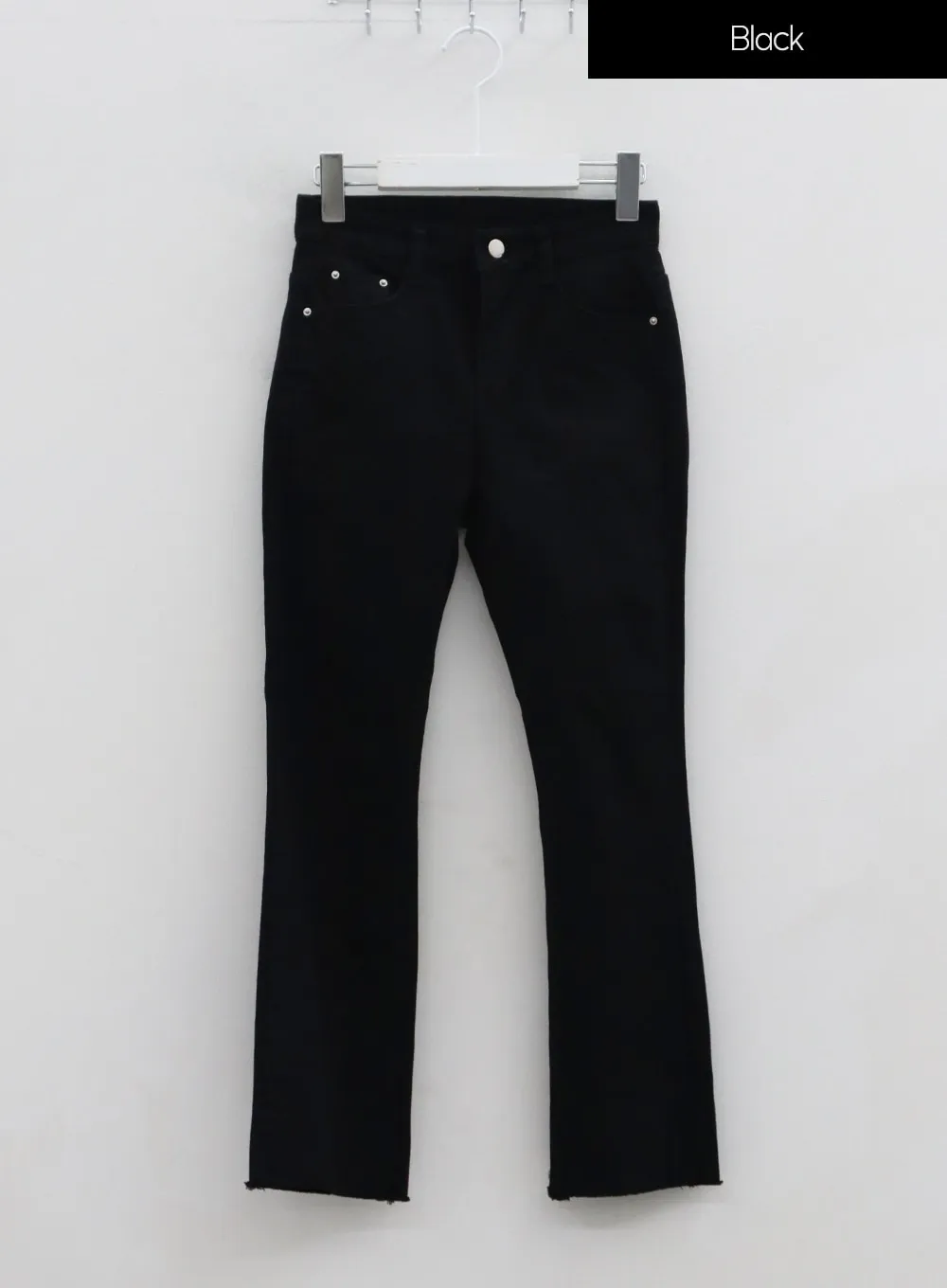 Ankle Semi Bootcut Slim Pants IO18