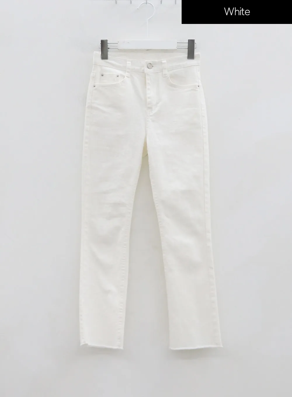 Ankle Semi Bootcut Slim Pants IO18