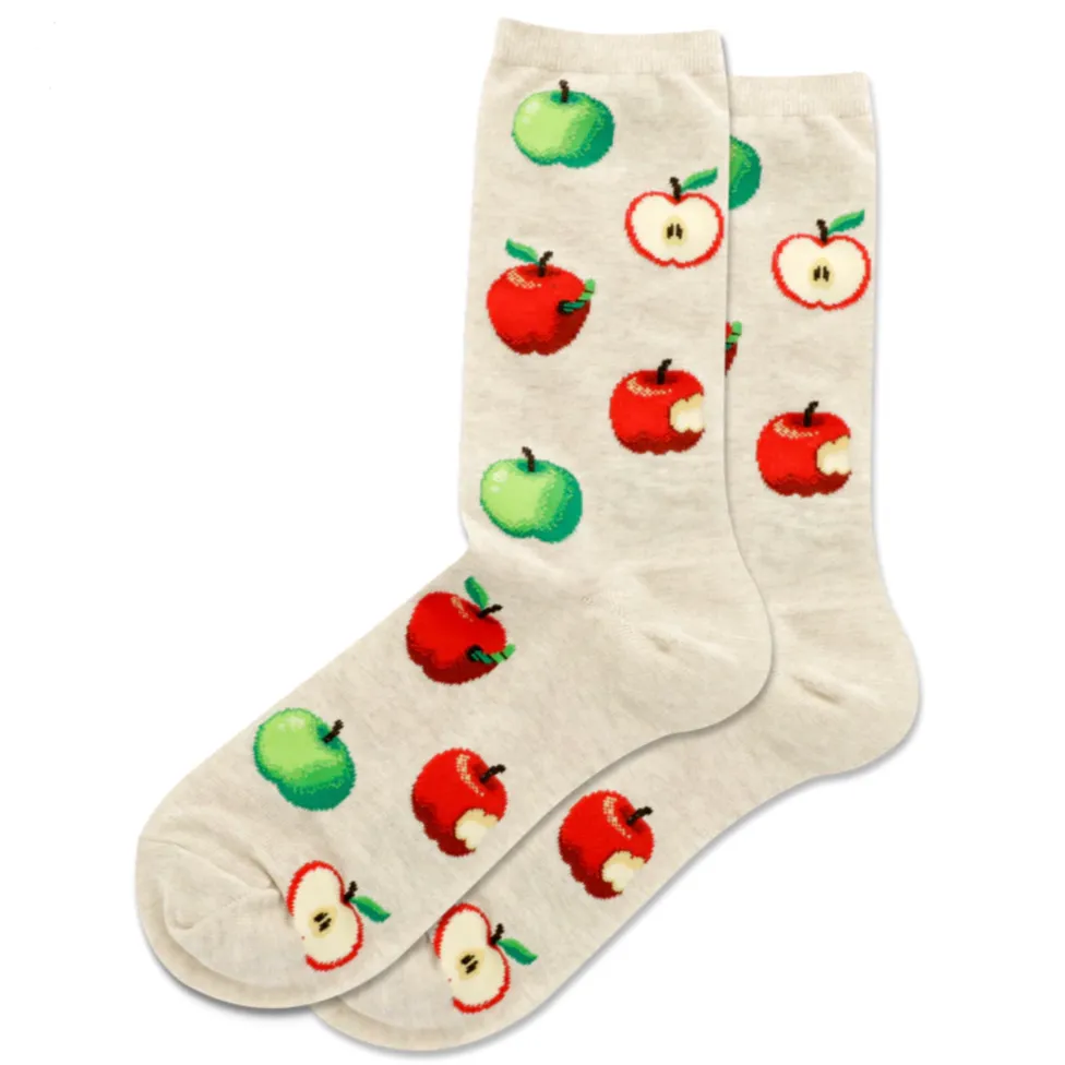 Apples Crew Socks