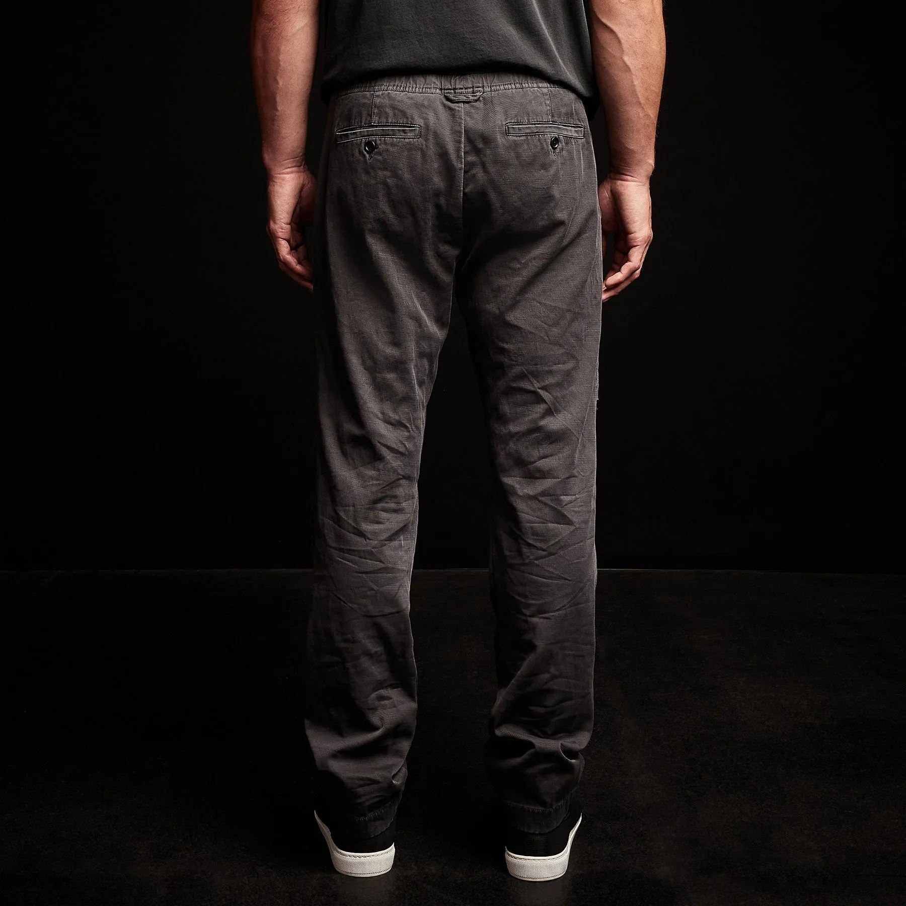 Army Cotton Slub Utility Pant - Black Pigment