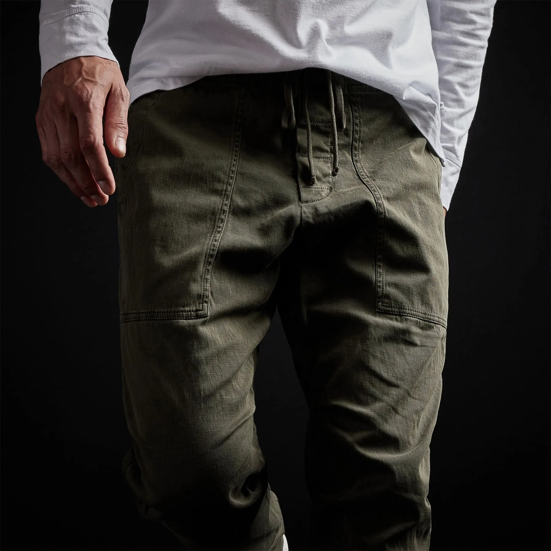 Army Cotton Slub Utility Pant - Hunter Pigment