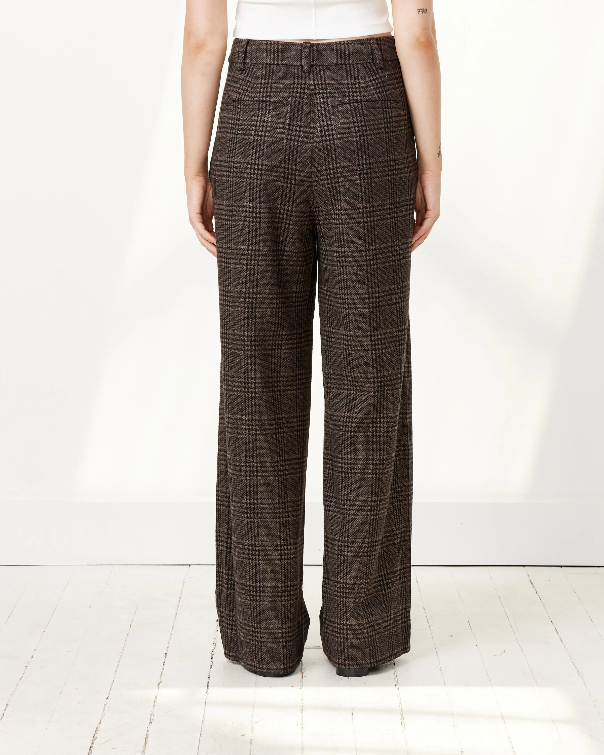 Asymmetrical Pleat Stella Pant