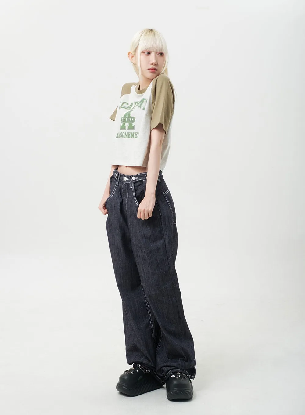 Baggy Cotton Pants BY330