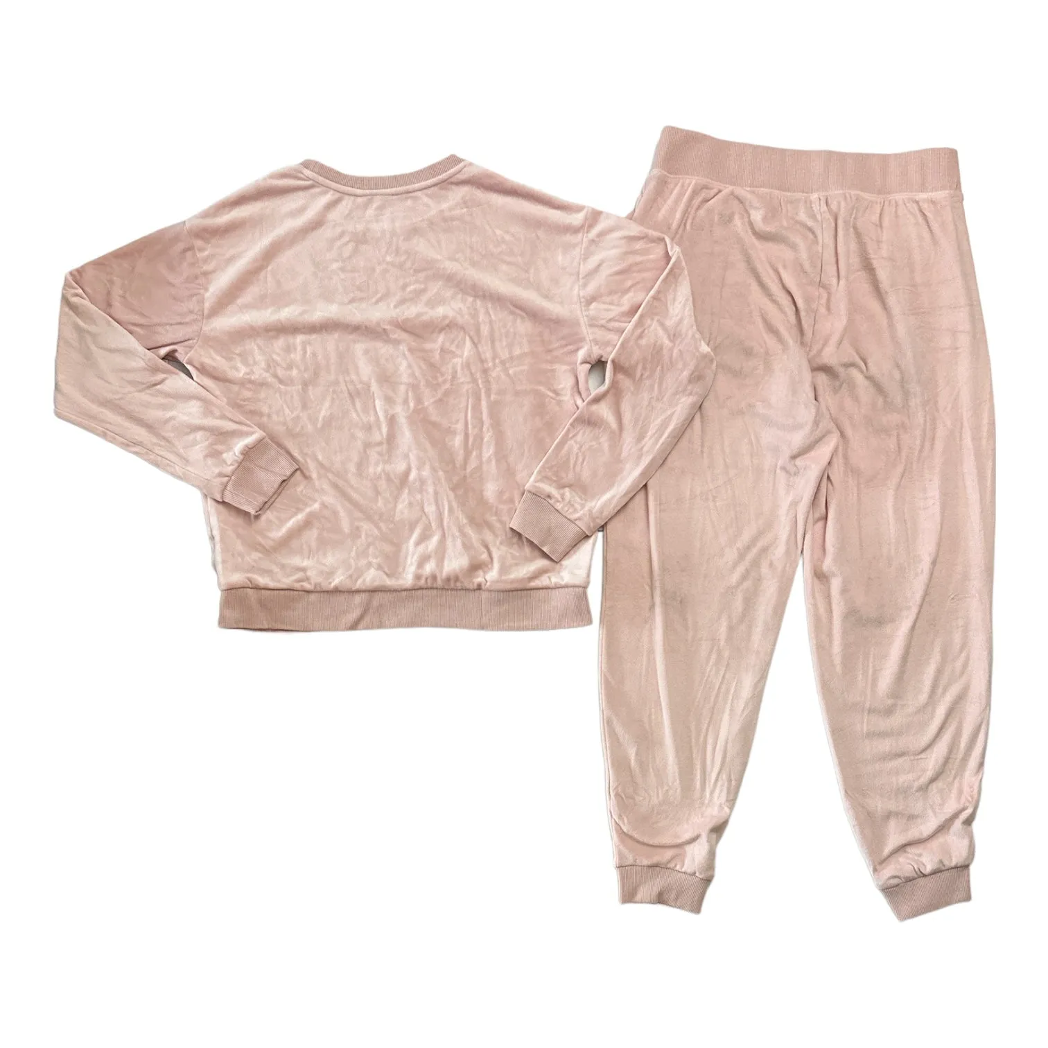 Banana Republic Women's Super Soft Velour Sweatshirt & Jogger Set