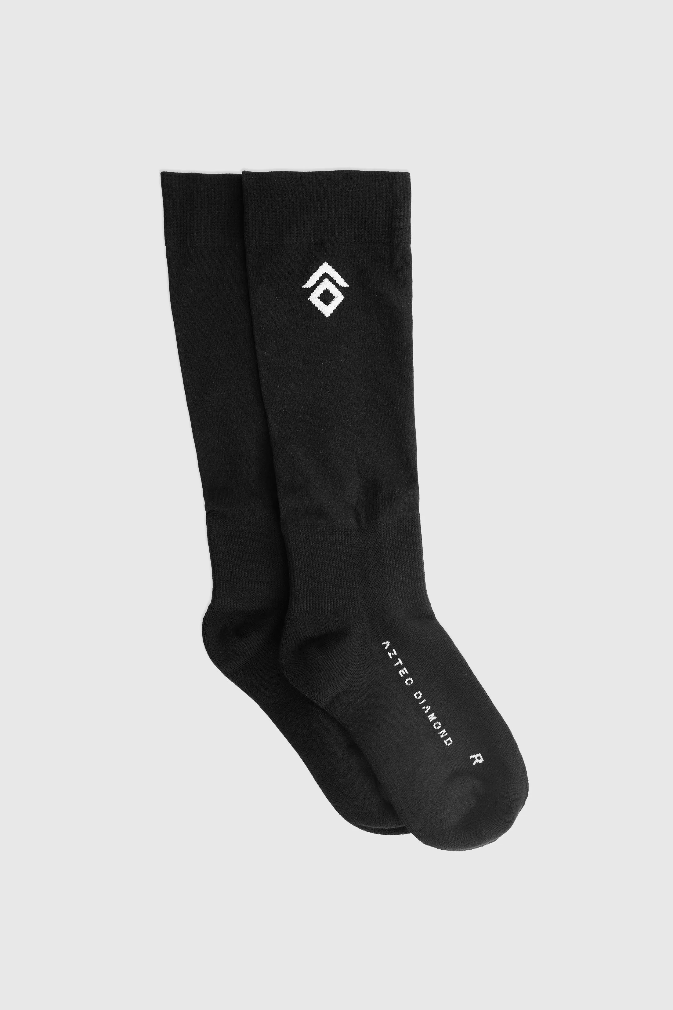 Black Underboot Sock Twin Pack