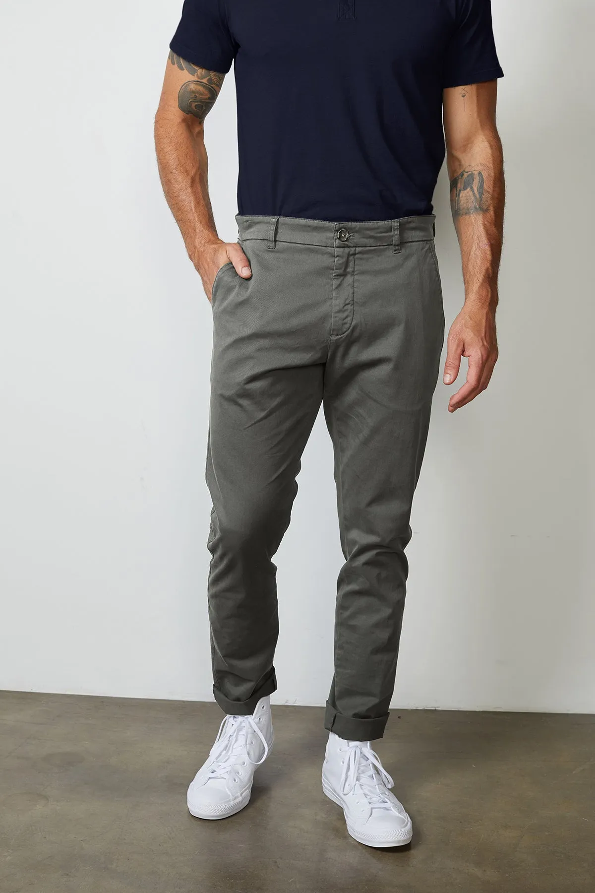 BROGAN COTTON TWILL PANT