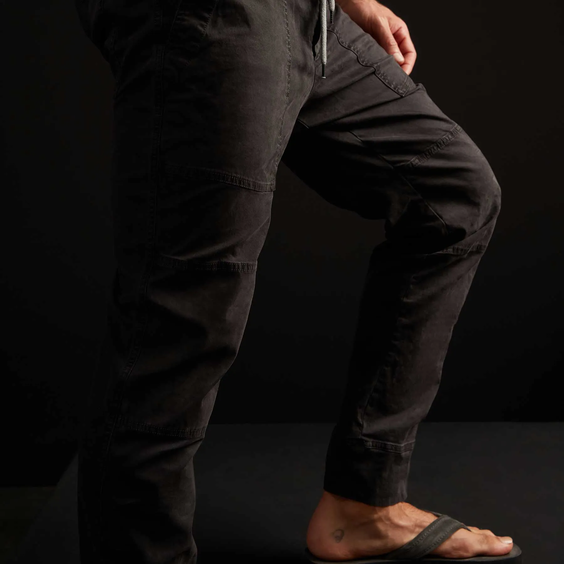 Brushed Stretch Twill Utility Pant - Magma Pigment