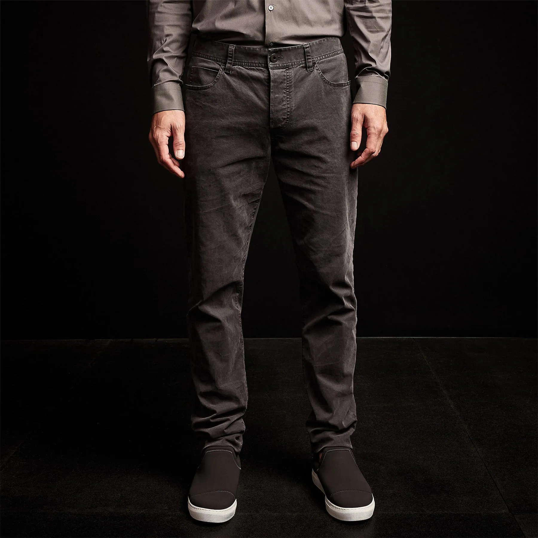 Brushed Twill 5 Pocket Pant - Magma Pigment