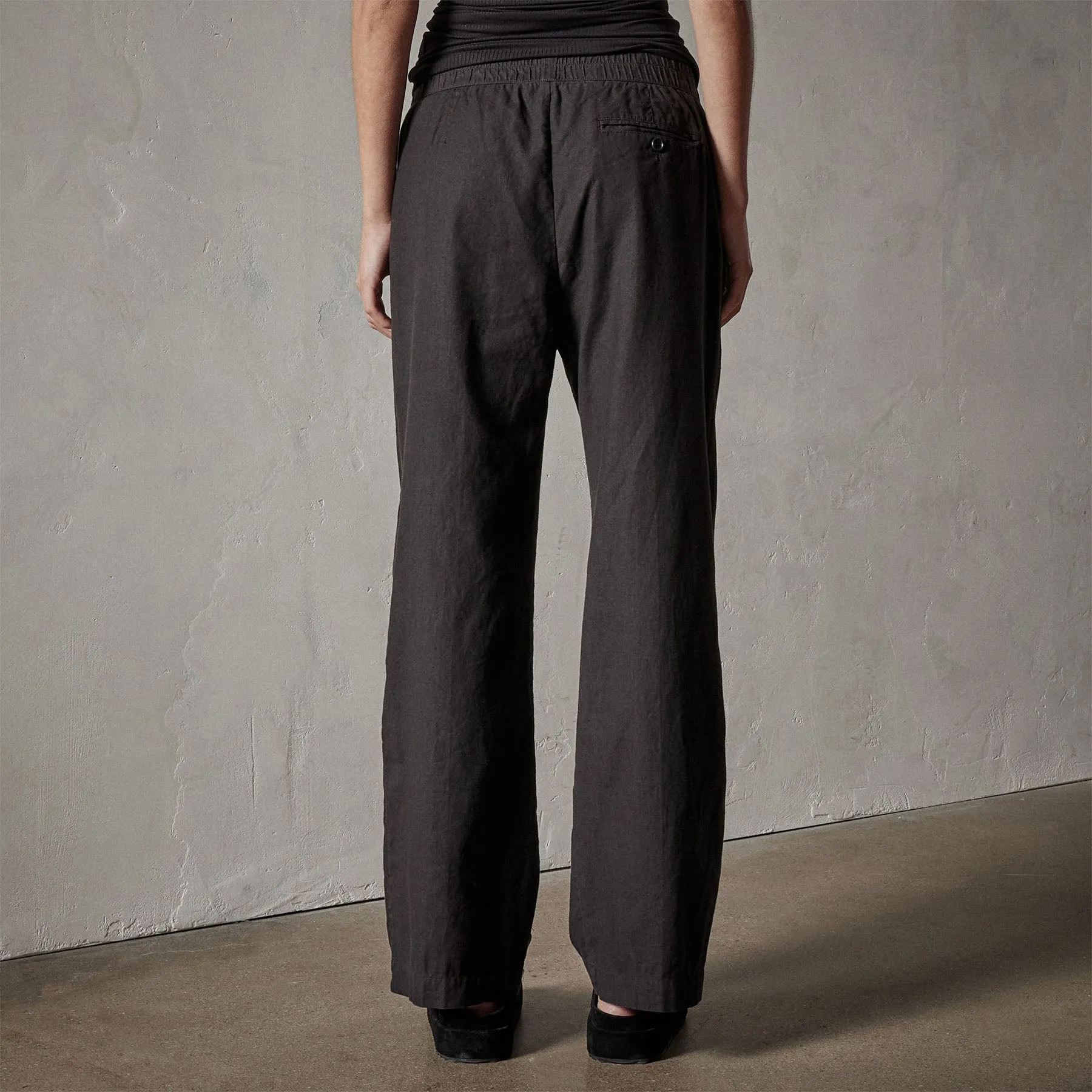 Canyon Linen Pant - Black