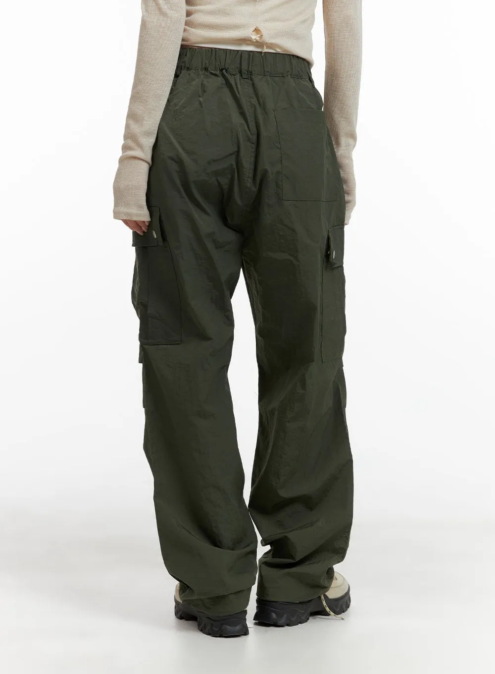 Cargo Wide Leg Trousers (UNISEX) CM411