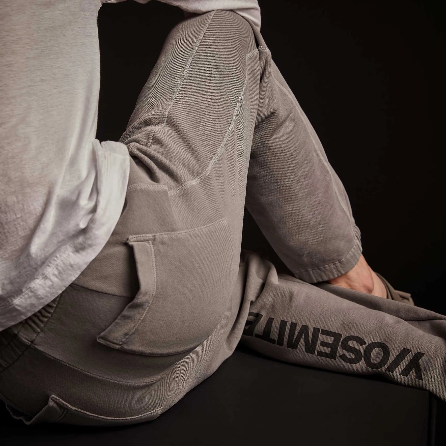 Classic French Terry Sweatpant - Pigeon Pigment/Grey