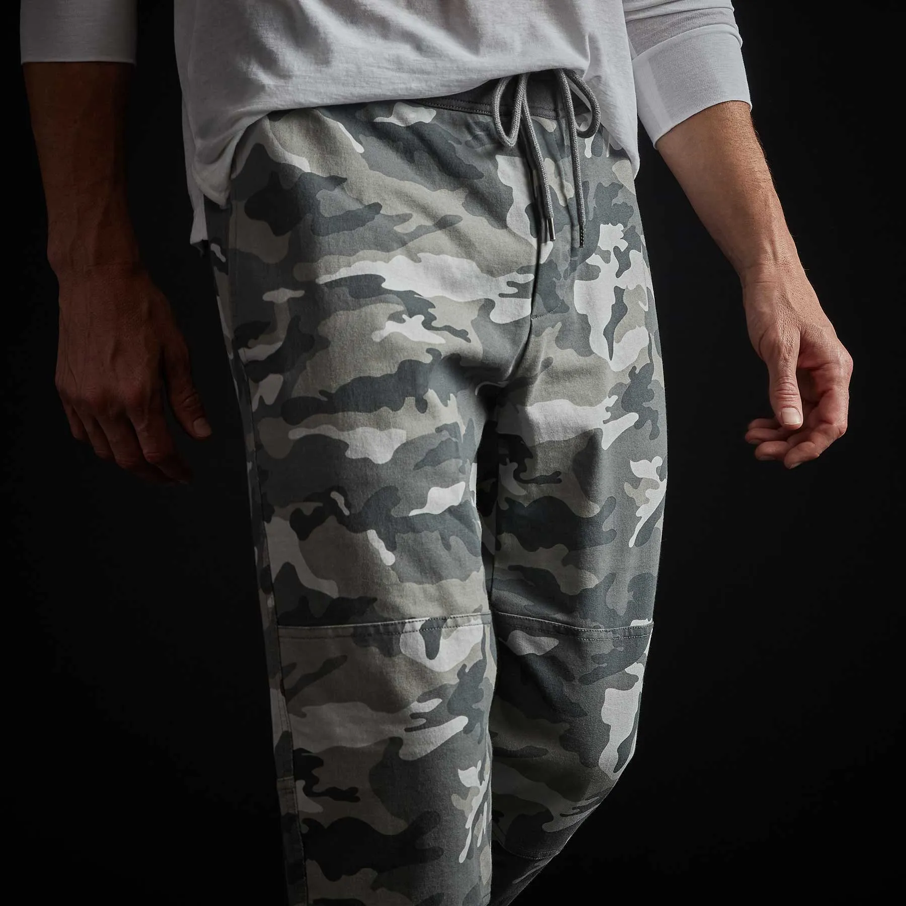 Contrast Camo Jogger - Arctic Camo