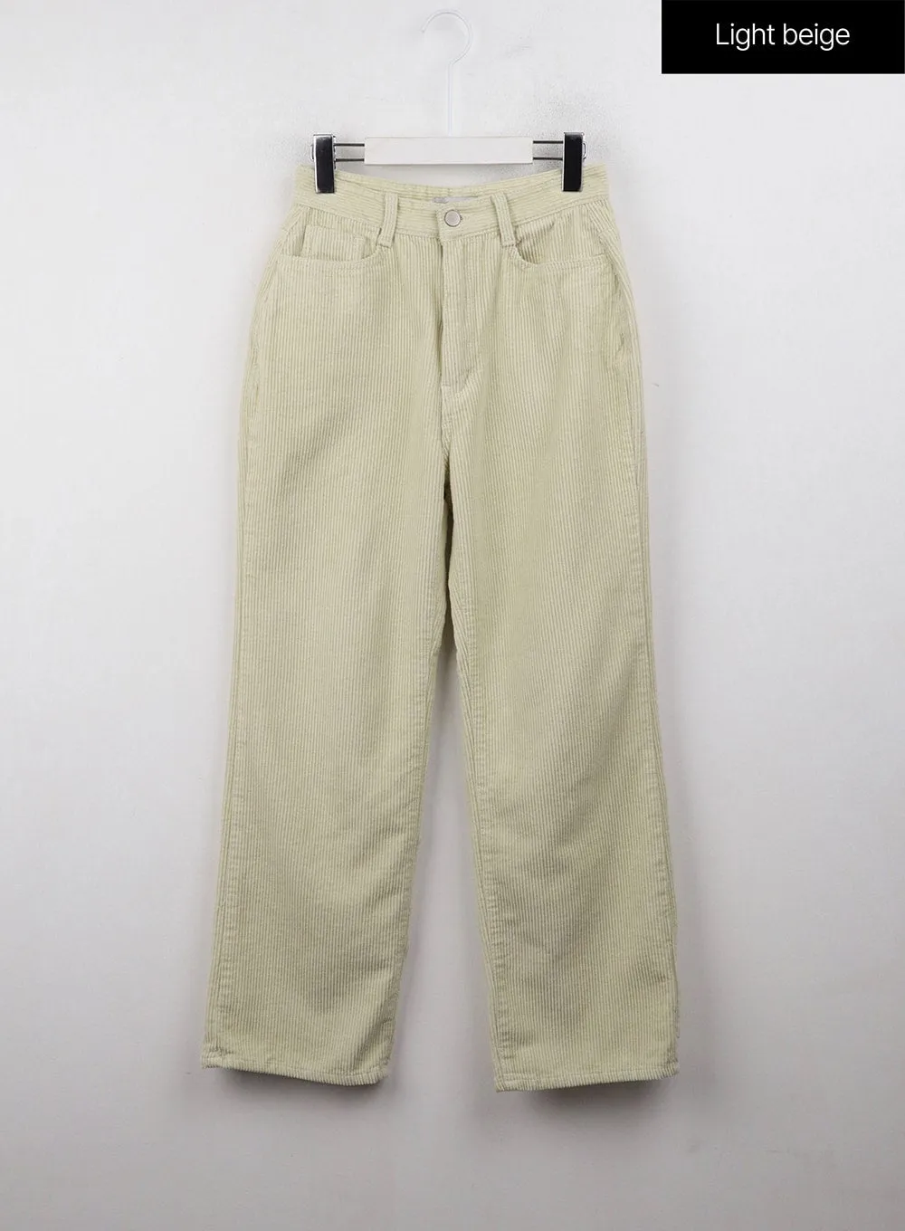 Corduroy Wide Cotton Pants OJ409