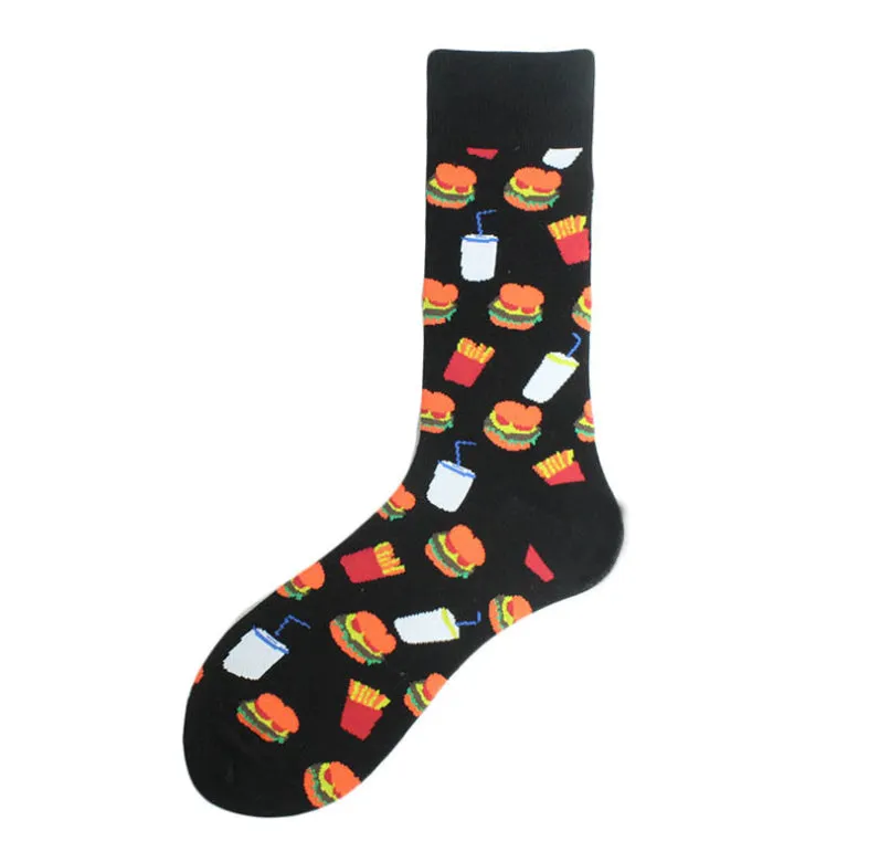 Crew Socks | Funky Socks - Hamburger