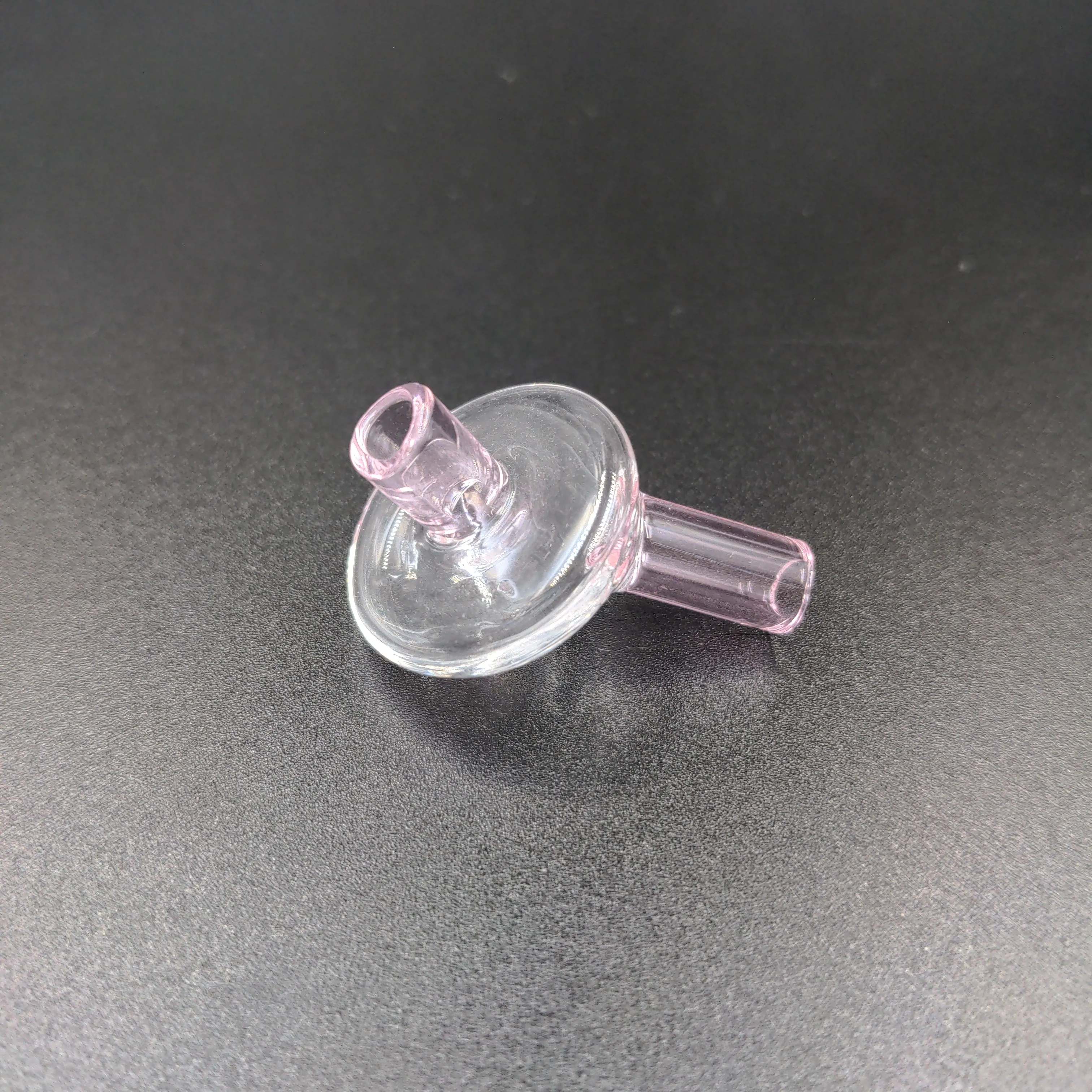 Glass Straw Simple Carb Cap