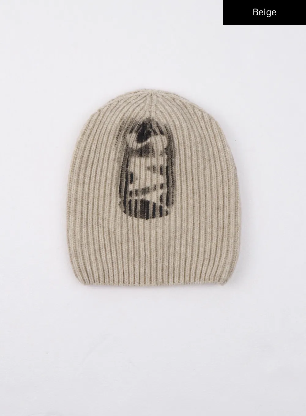 Graphic Solid Beanie CD329