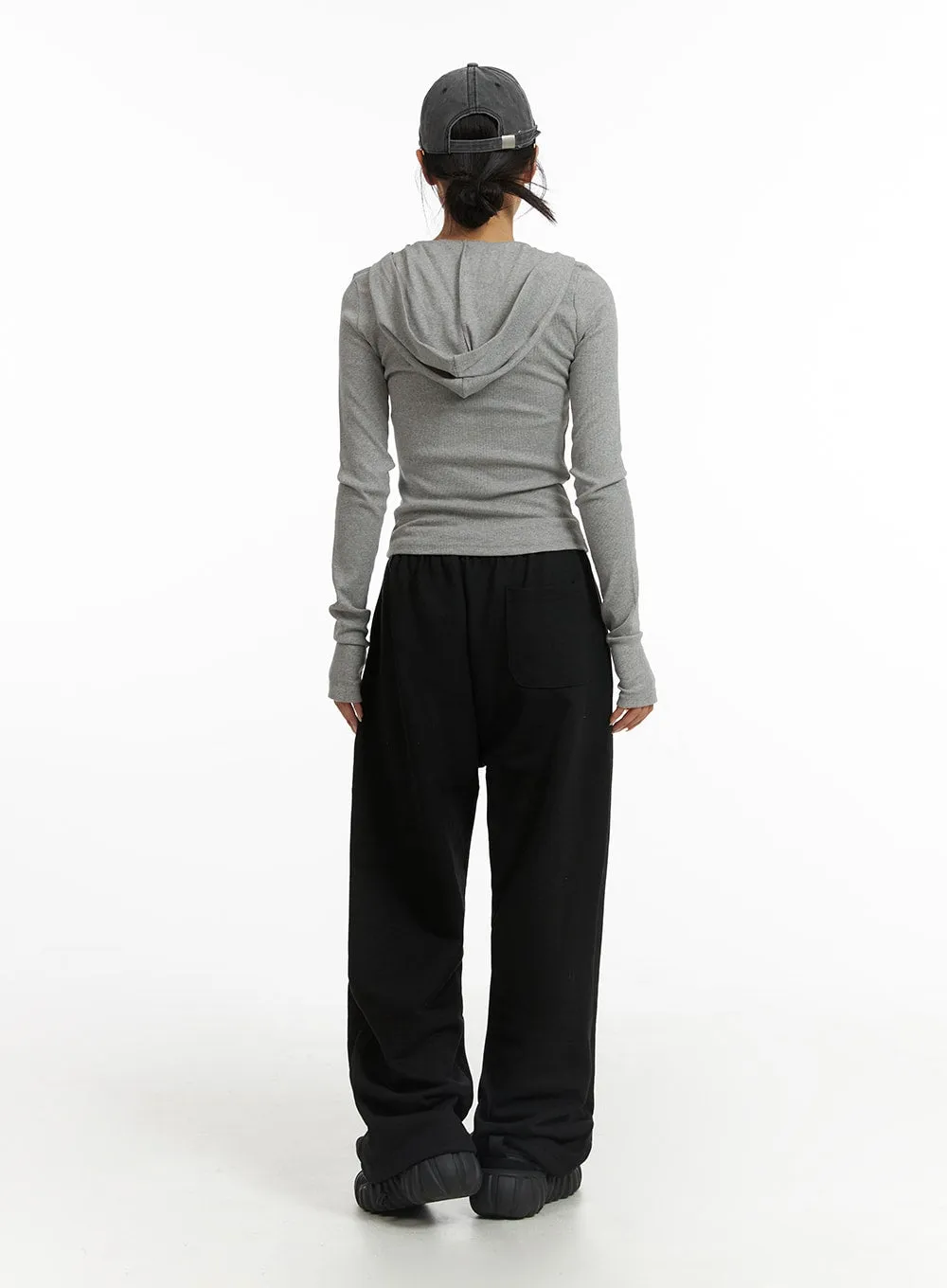 Graphic Straight Leg Sweatpants CF401