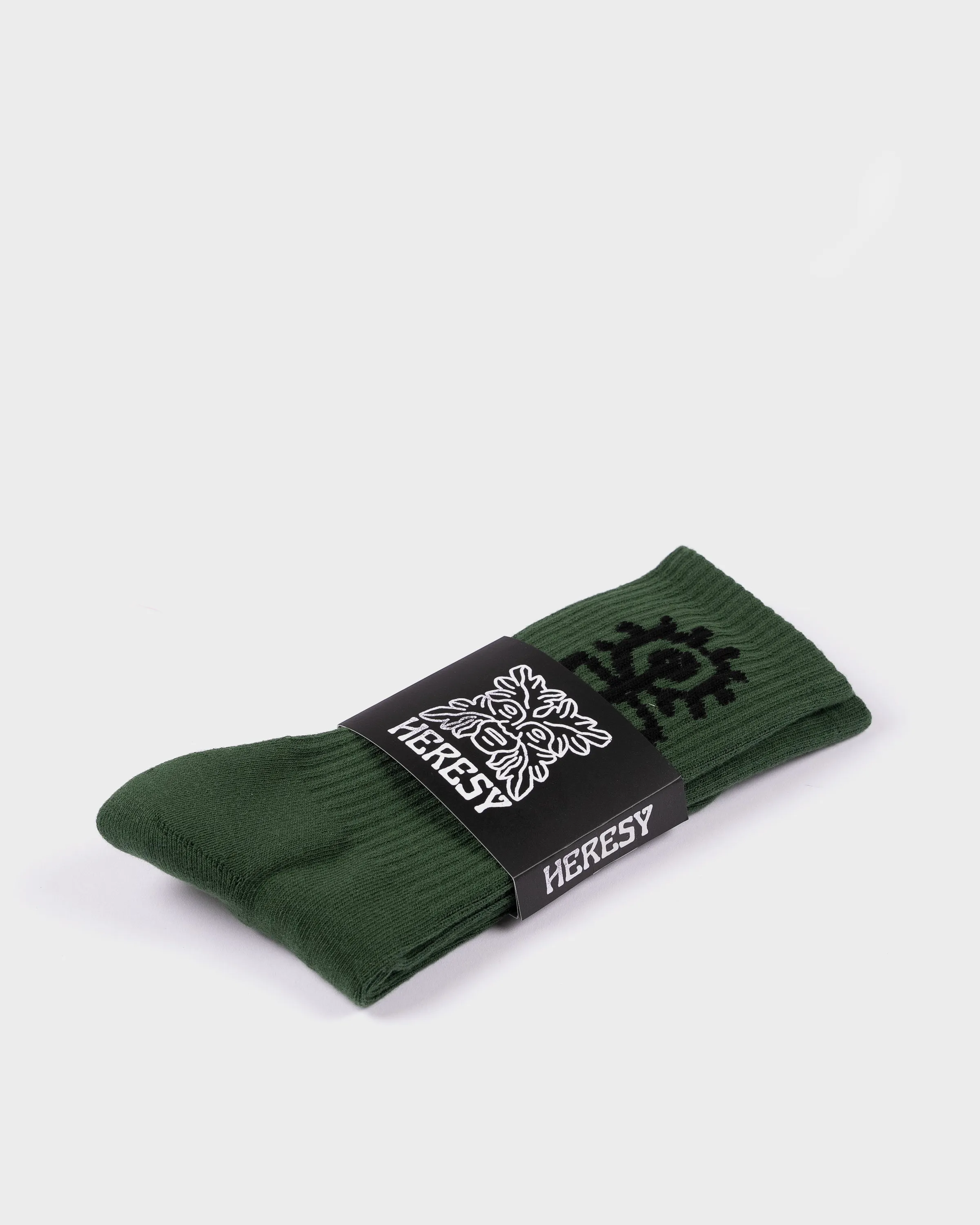 Heresy Sungod Socks - Green