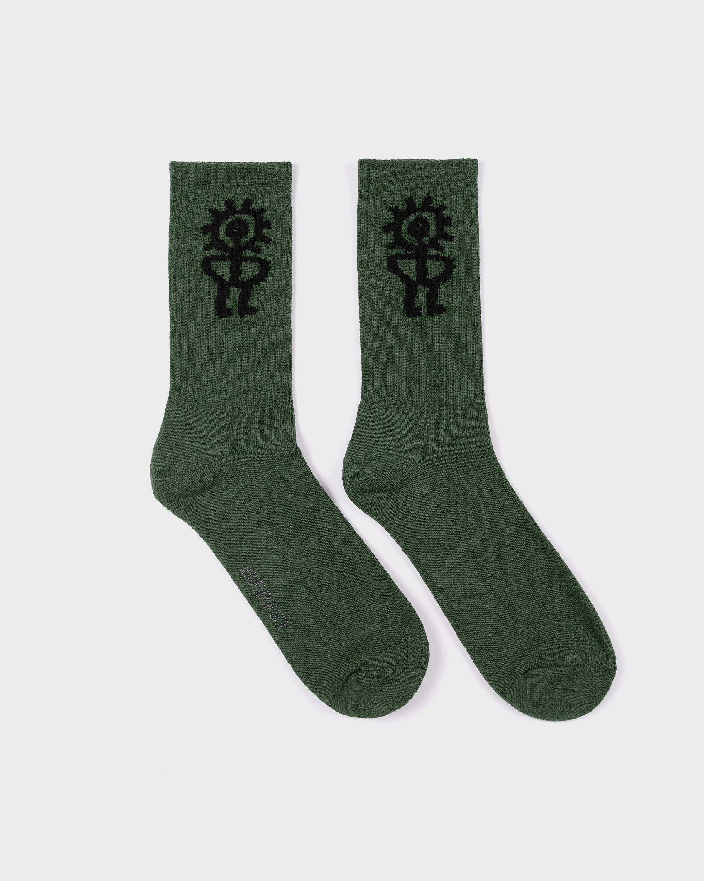 Heresy Sungod Socks - Green