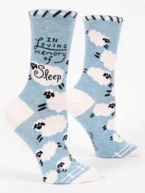 In Loving Memory of Sleep Socks by Blue Q