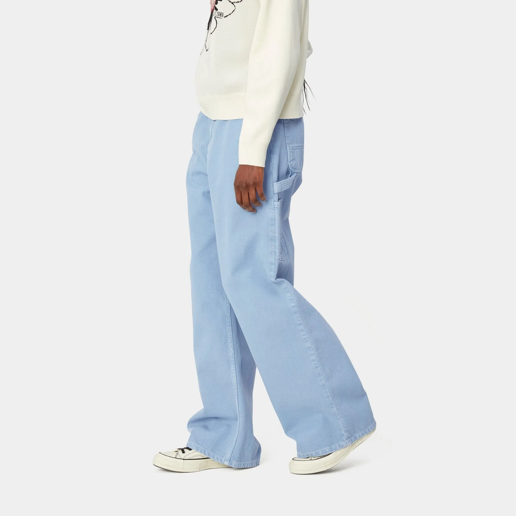 Jens Pant - Twill | Frosted Blue (stone dyed)