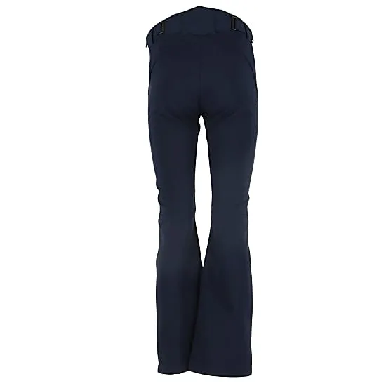 J.Lindeberg Womens Stanford Striped Ski Pants in JL Navy - Stylish Performance Outerwear for Winter Adventures