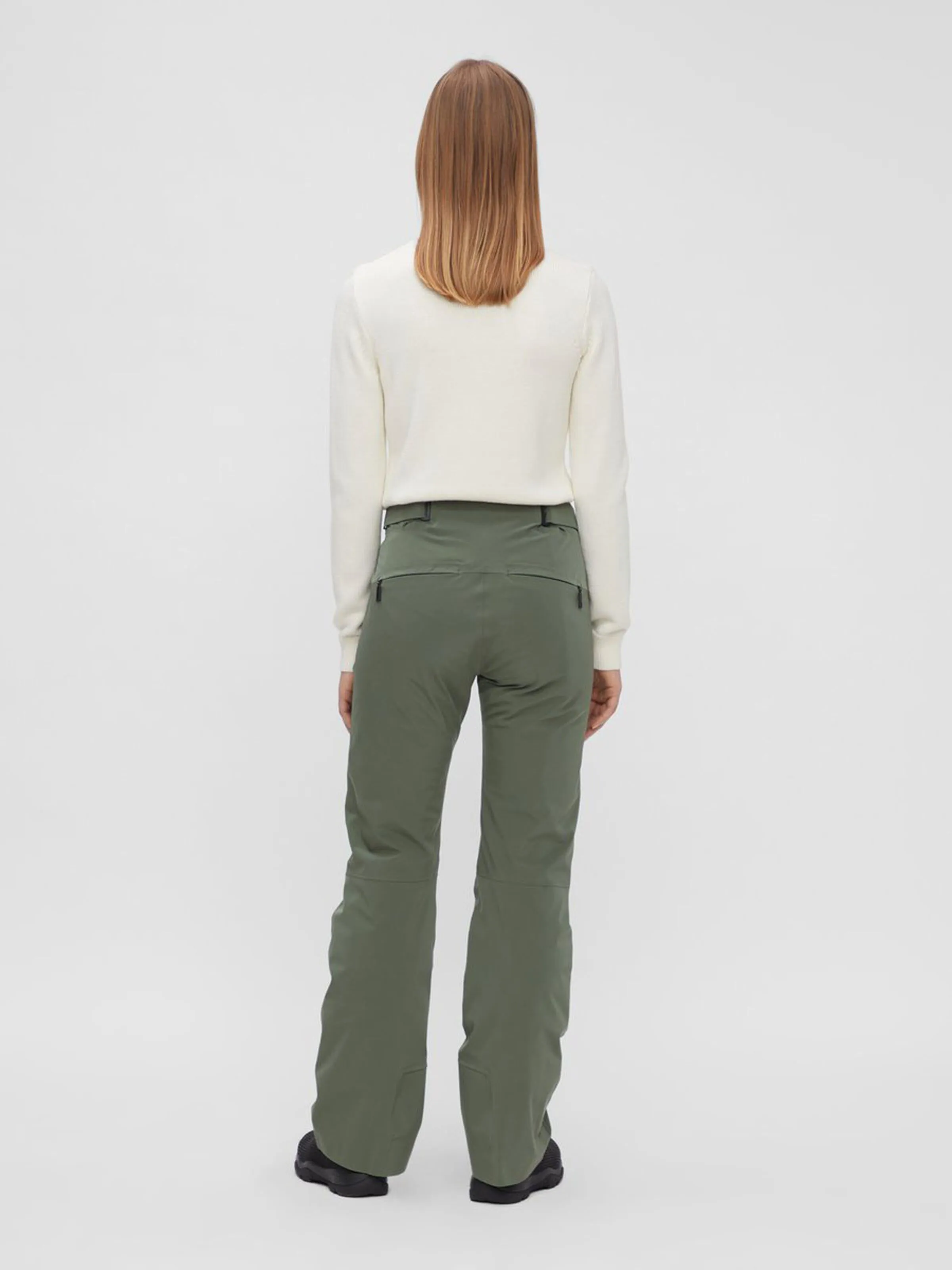 J.Lindeberg Womens Watson Ski Pants - THYME GREEN