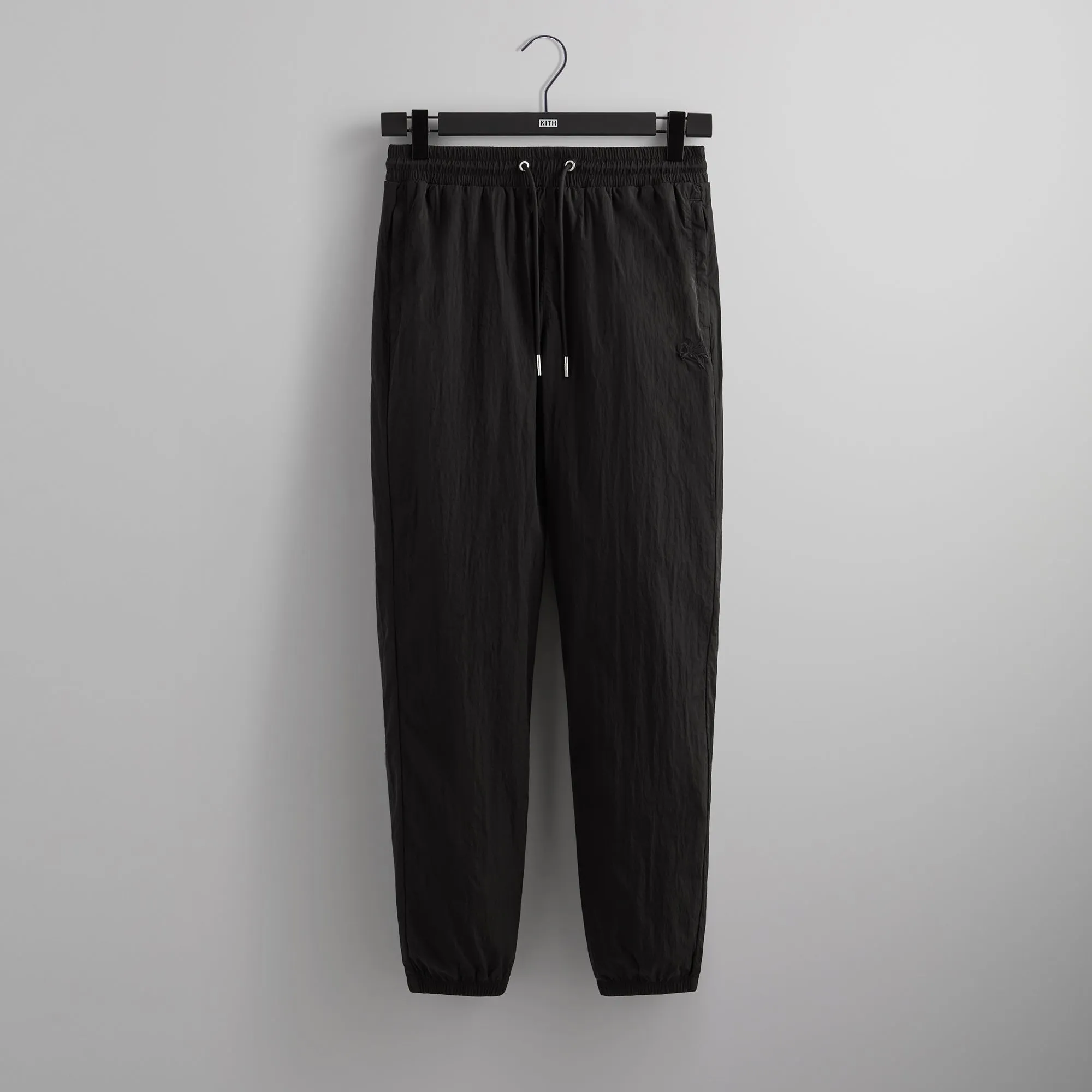 Kith Wrinkle Nylon Calvert Jogger - Black