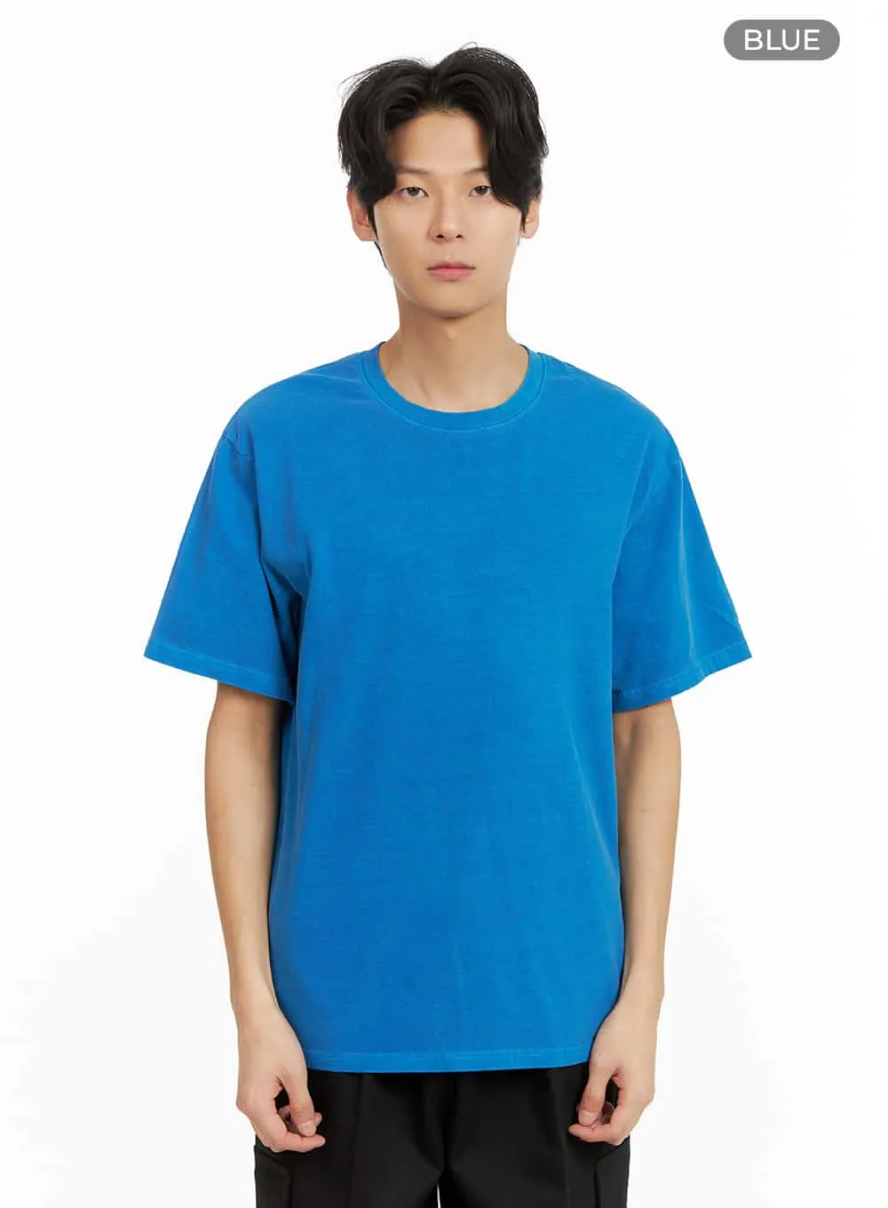 Men's Basic Crew Neck T-Shirt IA402