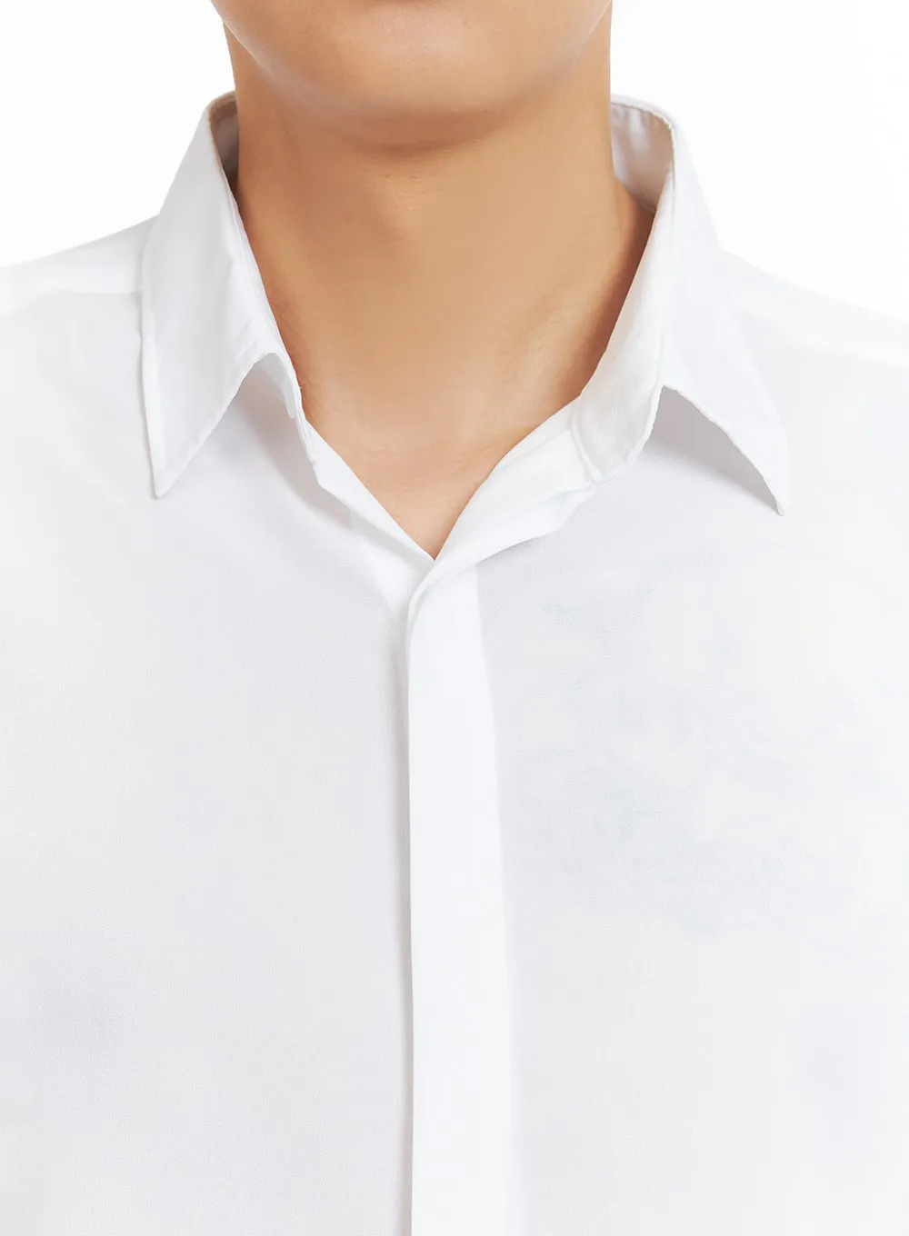 Men's Buttoned Collar Shirt IA402