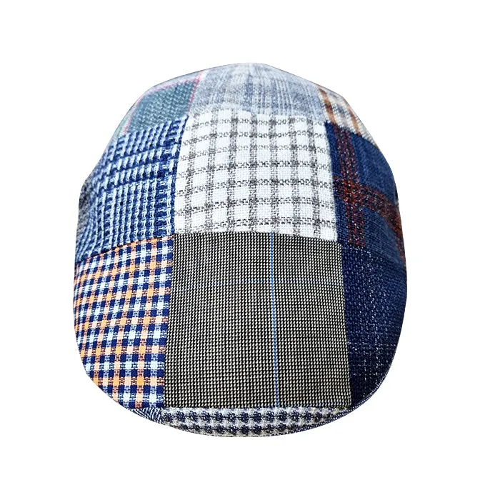 Mix Patch Italian Flat Cap-IT221