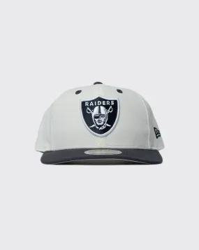 new era 9fifty onfield chrome las vegas raiders