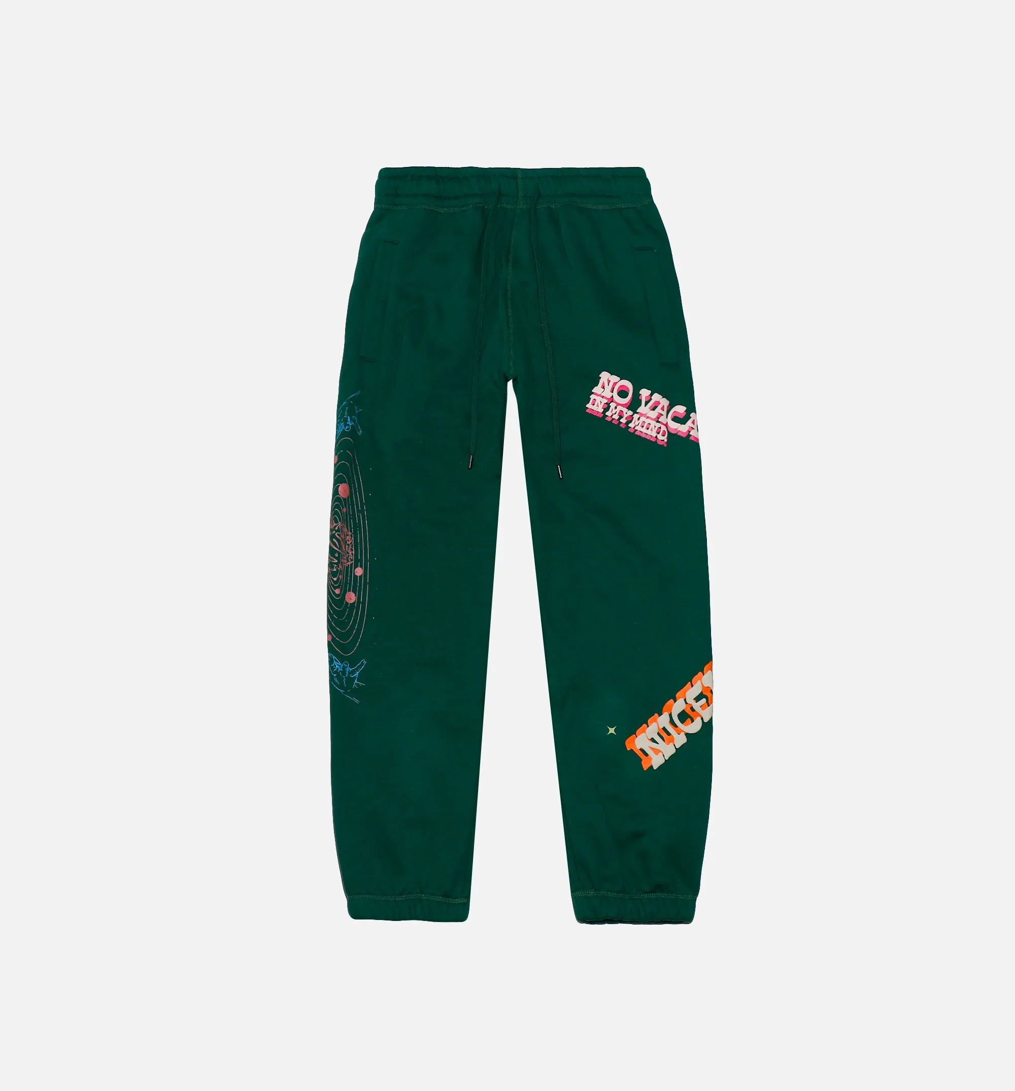 No Vacancy Fleece Jogger Mens Pant - Green