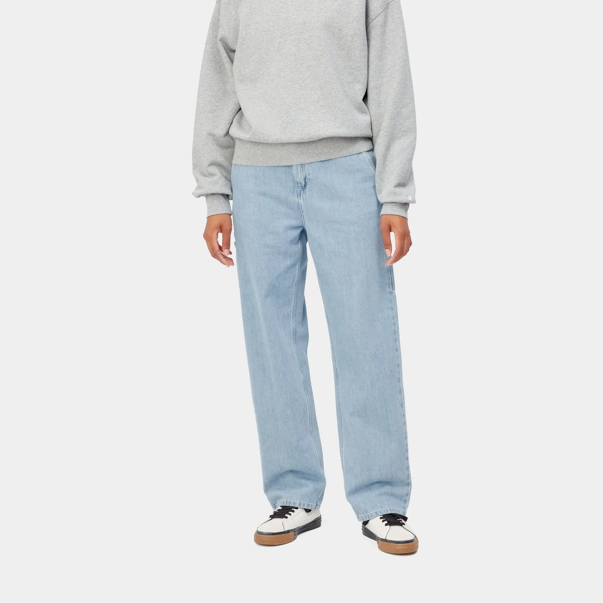 Pierce Pant Straight - Denim | Blue (stone bleached)