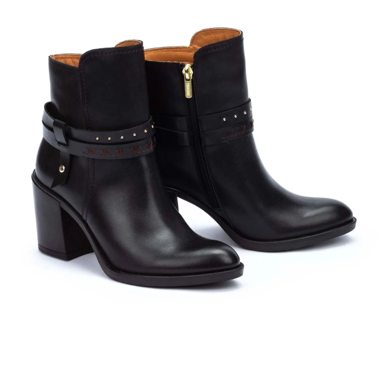 Pikolinos Rioja W7Y-8940 Heeled Ankle Boot (Women) - Black