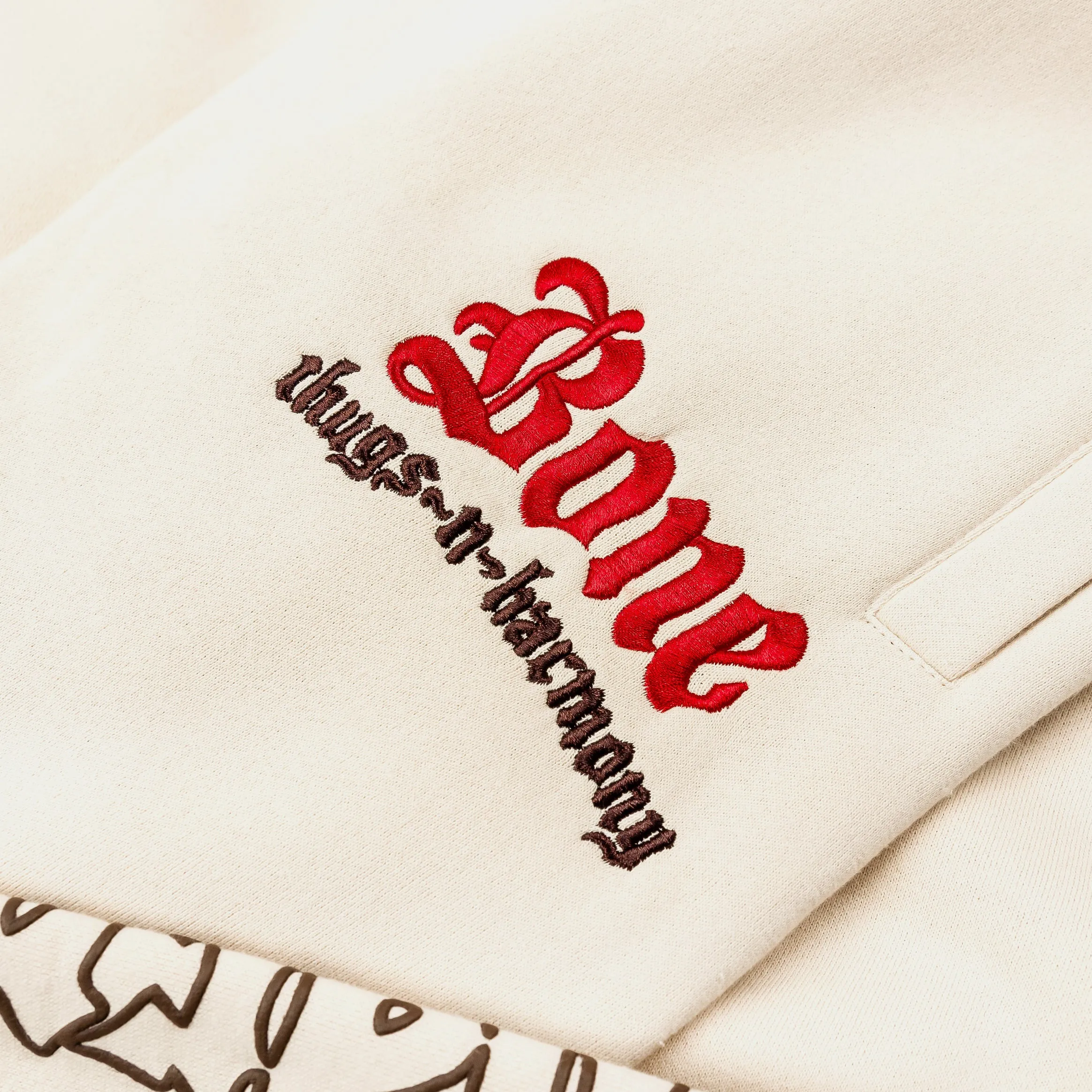 SP x Bone Thugs N Harmony Joggers Mens Pants (Beige)