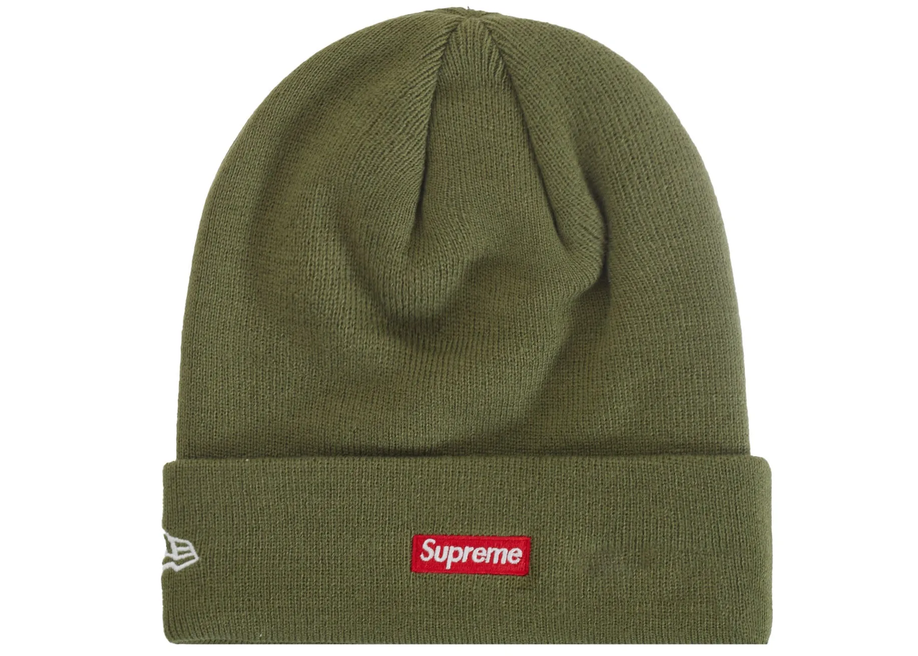 Supreme New Era Varsity Beanie Olive