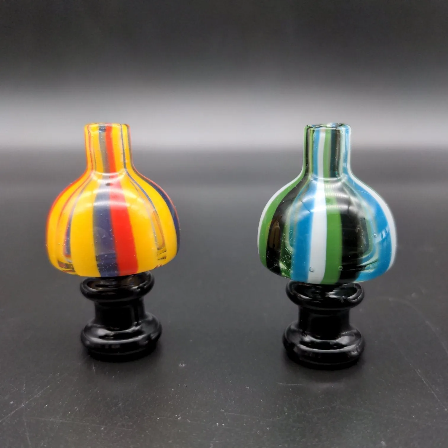 UV Striped Carb Cap - 25mm