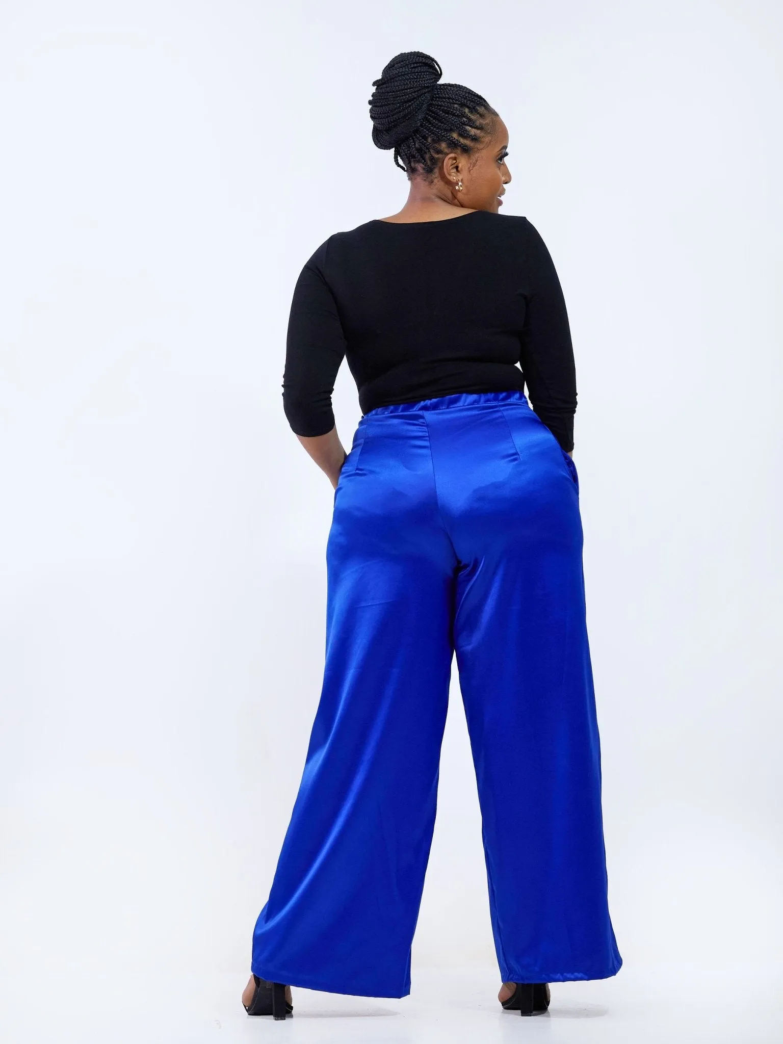 Vivo Raha Wide Leg Pants - Royal Blue