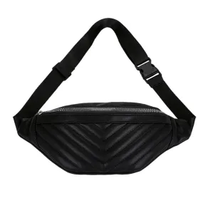 Women Travel Versatile Shoulder Bag Striped Pockets Luxury Chest Handbag Girl Shoulder Sports Travel Bag